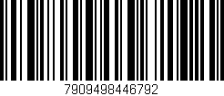 Código de barras (EAN, GTIN, SKU, ISBN): '7909498446792'