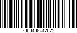 Código de barras (EAN, GTIN, SKU, ISBN): '7909498447072'