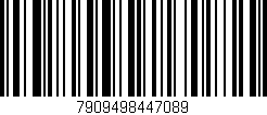 Código de barras (EAN, GTIN, SKU, ISBN): '7909498447089'