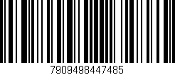 Código de barras (EAN, GTIN, SKU, ISBN): '7909498447485'