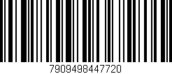 Código de barras (EAN, GTIN, SKU, ISBN): '7909498447720'