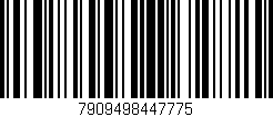 Código de barras (EAN, GTIN, SKU, ISBN): '7909498447775'