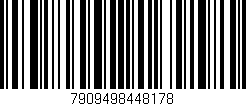 Código de barras (EAN, GTIN, SKU, ISBN): '7909498448178'