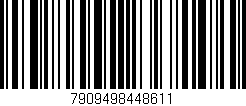 Código de barras (EAN, GTIN, SKU, ISBN): '7909498448611'