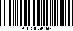 Código de barras (EAN, GTIN, SKU, ISBN): '7909498449045'