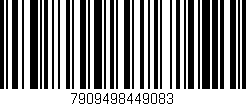 Código de barras (EAN, GTIN, SKU, ISBN): '7909498449083'