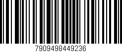 Código de barras (EAN, GTIN, SKU, ISBN): '7909498449236'