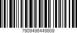 Código de barras (EAN, GTIN, SKU, ISBN): '7909498449809'