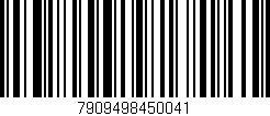 Código de barras (EAN, GTIN, SKU, ISBN): '7909498450041'