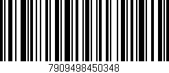 Código de barras (EAN, GTIN, SKU, ISBN): '7909498450348'