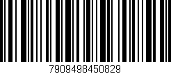 Código de barras (EAN, GTIN, SKU, ISBN): '7909498450829'