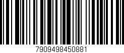 Código de barras (EAN, GTIN, SKU, ISBN): '7909498450881'