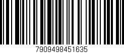 Código de barras (EAN, GTIN, SKU, ISBN): '7909498451635'