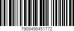 Código de barras (EAN, GTIN, SKU, ISBN): '7909498451772'