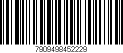 Código de barras (EAN, GTIN, SKU, ISBN): '7909498452229'