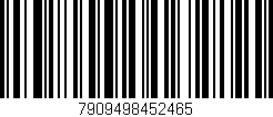 Código de barras (EAN, GTIN, SKU, ISBN): '7909498452465'