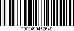 Código de barras (EAN, GTIN, SKU, ISBN): '7909498452649'