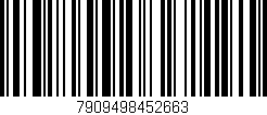 Código de barras (EAN, GTIN, SKU, ISBN): '7909498452663'