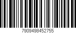 Código de barras (EAN, GTIN, SKU, ISBN): '7909498452755'