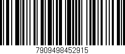 Código de barras (EAN, GTIN, SKU, ISBN): '7909498452915'