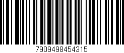 Código de barras (EAN, GTIN, SKU, ISBN): '7909498454315'