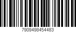 Código de barras (EAN, GTIN, SKU, ISBN): '7909498454483'