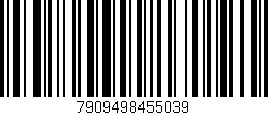 Código de barras (EAN, GTIN, SKU, ISBN): '7909498455039'