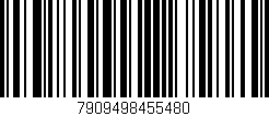 Código de barras (EAN, GTIN, SKU, ISBN): '7909498455480'