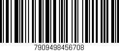 Código de barras (EAN, GTIN, SKU, ISBN): '7909498456708'