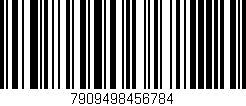 Código de barras (EAN, GTIN, SKU, ISBN): '7909498456784'