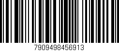 Código de barras (EAN, GTIN, SKU, ISBN): '7909498456913'