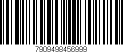 Código de barras (EAN, GTIN, SKU, ISBN): '7909498456999'