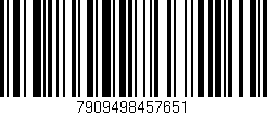 Código de barras (EAN, GTIN, SKU, ISBN): '7909498457651'