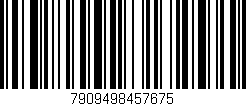 Código de barras (EAN, GTIN, SKU, ISBN): '7909498457675'