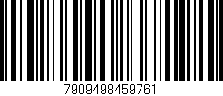 Código de barras (EAN, GTIN, SKU, ISBN): '7909498459761'