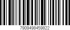 Código de barras (EAN, GTIN, SKU, ISBN): '7909498459822'