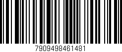 Código de barras (EAN, GTIN, SKU, ISBN): '7909498461481'