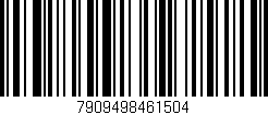 Código de barras (EAN, GTIN, SKU, ISBN): '7909498461504'