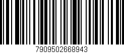 Código de barras (EAN, GTIN, SKU, ISBN): '7909502668943'