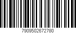 Código de barras (EAN, GTIN, SKU, ISBN): '7909502672780'