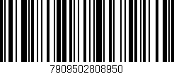 Código de barras (EAN, GTIN, SKU, ISBN): '7909502808950'