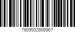 Código de barras (EAN, GTIN, SKU, ISBN): '7909502808967'