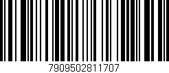 Código de barras (EAN, GTIN, SKU, ISBN): '7909502811707'