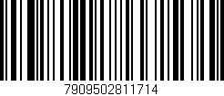 Código de barras (EAN, GTIN, SKU, ISBN): '7909502811714'