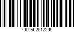 Código de barras (EAN, GTIN, SKU, ISBN): '7909502812339'