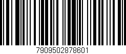 Código de barras (EAN, GTIN, SKU, ISBN): '7909502878601'