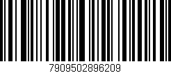 Código de barras (EAN, GTIN, SKU, ISBN): '7909502896209'