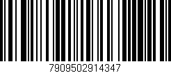 Código de barras (EAN, GTIN, SKU, ISBN): '7909502914347'