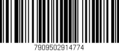 Código de barras (EAN, GTIN, SKU, ISBN): '7909502914774'