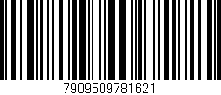 Código de barras (EAN, GTIN, SKU, ISBN): '7909509781621'